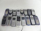 (ref288PH4) Job Lot 16 téléphones portables Nokia vintage état inconnu récupération or ?