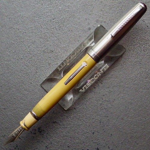 Pluma Estilográfica ESTERBROOK DELUXE SM Reparada•Palanca•2 Joyas•Nueva 2556 F Nueva en Caja - Imagen 7 de 8