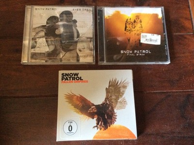 Snow Patrol  [3 CD Alben]  Final Straw + Fallen Empires (inkl DVD) + Eyes Open