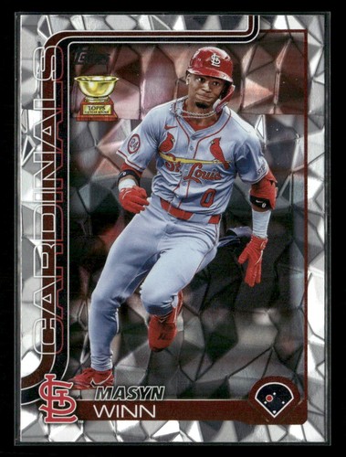 2025 Topps #22 Masyn Winn Diamante Foil