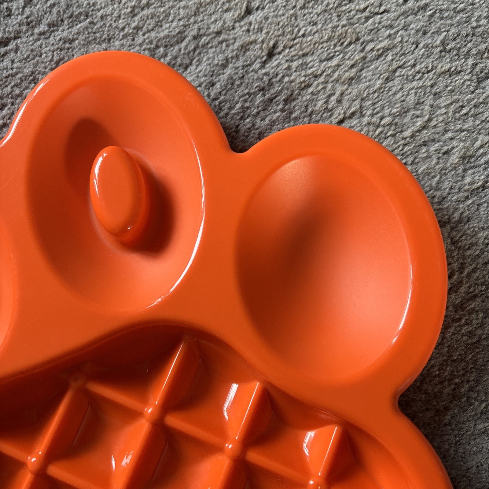 Orange PAW Alimentatore Lento Interattivo per Cani Controllo Alimentazione Rapida foto 3
