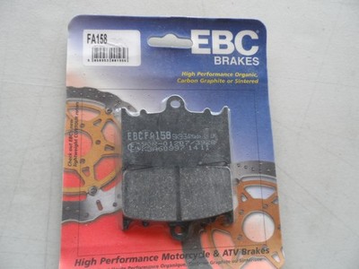 EBC organische Bremsbeläge vorne FA158 Kawasaki & Suzuki Modelle wie unten aufgeführt