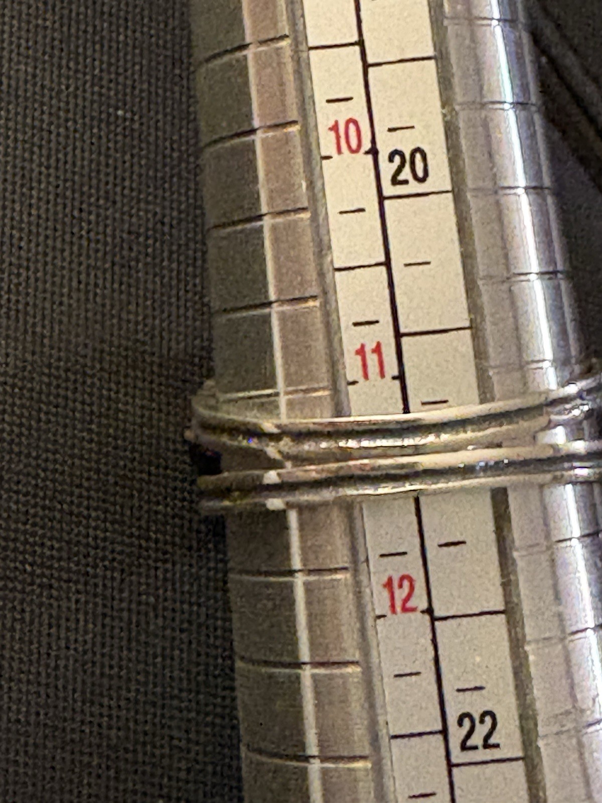 Reversible Ring Silver Green Stone/Reverse Moon S… - image 8