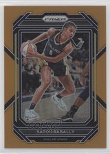 2023 Panini Prizm WNBA Orange Prizm 89/99 Satou Sabally #60 1rj3