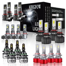 4pcs 9006 9005 Led Headlight Kit Bulbs High Low Beam 10000k Super Bright 24000lm 4pcs 9006 9005 Led Headlight Kit Bulbs High Low Beam 10000k Super Bright 24000lm