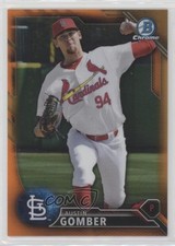 2016 Bowman Chrome Prospects Orange Refractor 11/25 Austin Gomber #BCP162 0t2