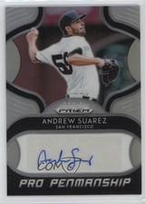 2019 Panini Prizm Pro Penmanship Andrew Suarez #PP-AS Auto