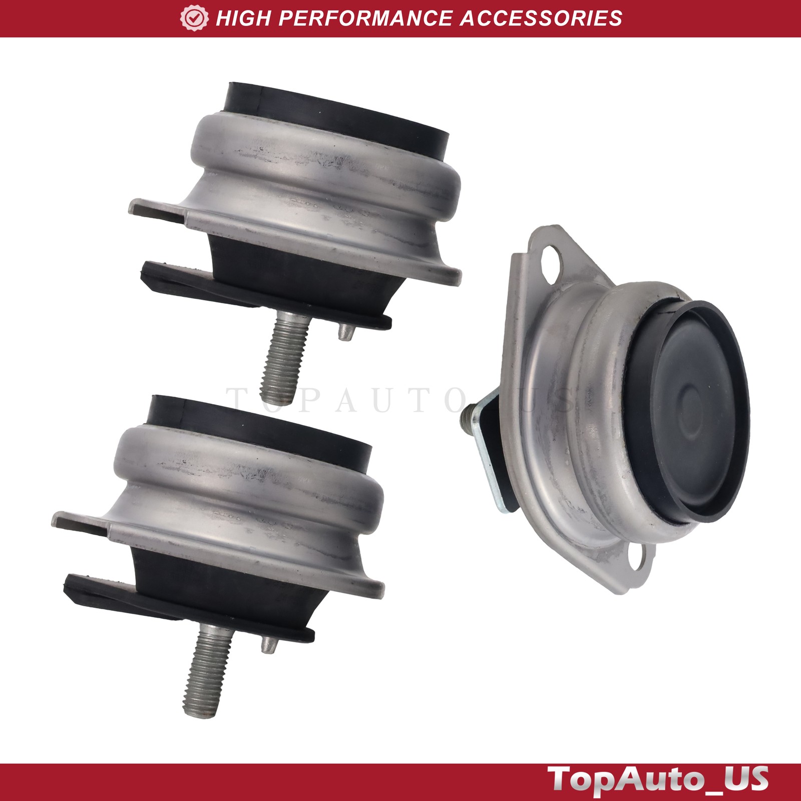 Maserati Quattroporte 2003-2012 Engine mounts 3 pcs