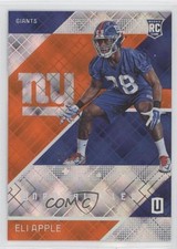 2016 Panini Unparalleled Rookie Orange /99 Eli Apple #163 jg3