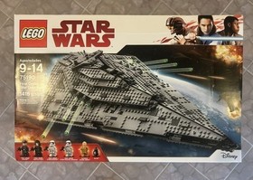 LEGO Star Wars First Order Star Destroyer 75190 * Damaged Box * Retired * Sealed