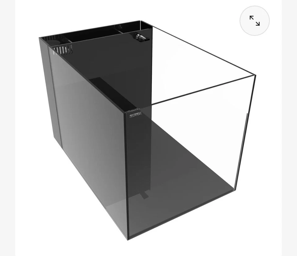 Waterbox AIO 25 Peninsula Nano Aquarium Fish Tank w/AI 16hd/skimmer/ - Image 2 of 2