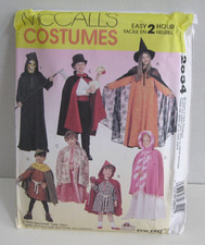 McCall's 2854 Easy 2 Hour Sew Free Costume Pattern Boys' Girls' 2-12 Uncut
