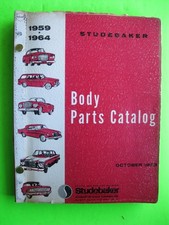 1959- 1964 Studebaker Body Parts Catalog Original Factory