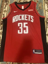 Kevin Durant Houston Rockets Jersey 35  Mens Large L Read Desc
