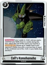Cell's Kamehameha FB10-118 Cross Force Rare Holo Dragon Ball Super Card NM/M