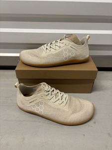 NEW VivoBarefoot Primus Lite Knit Mens sz 9 Coconut tan $170 gym sneaker shoe Step into Natural Freedom Meet the Primus Lite Knit Natural  main image 2