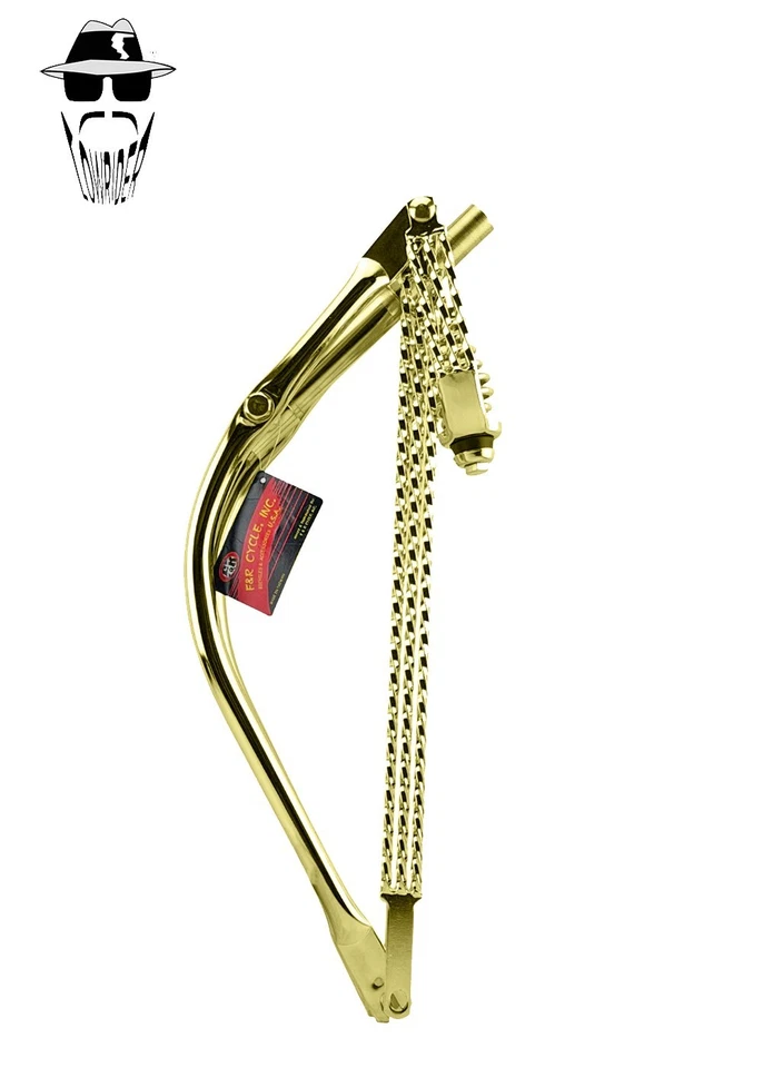 Original Lowrider 26" Deluxe Drop-Down Springer Fork w/Triple Square Twisted Bar - Image 2 of 3