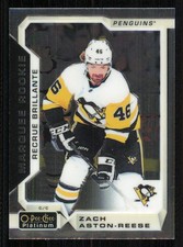 2018-19 O-Pee-Chee Platinum #179 Zach Aston-Reese RC
