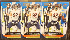 Brent Urban Chicago Bears Lot of 3 2021 Score #129 Cards