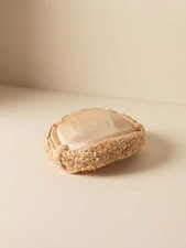 1950s Blush Pink Straw Pillbox Hat Textured Trim Veil Detail Mid Century