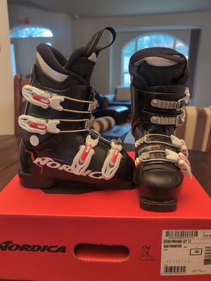 Nordica Junior Dobermann GP TJ Alpine Ski Boot Size 19.5 With 50 Flex