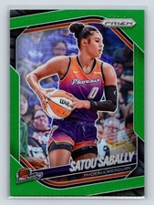 2025 Panini Prizm WNBA #4 Satou Sabally Green Prizms