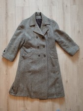 Original 60s Vintage Herringbone reiner Wollm...