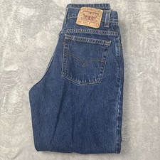 women  s Levi  s 550 jeans size 12 Mis M Vintage USA Made
