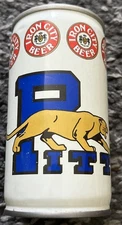 IRON CITY BEER CAN #1 in 1980 PITT PANTHERS FOOTBALL CHAMP PITTSBURGH PA