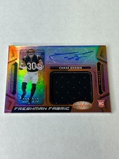 2023 Certified Chase Brown 65/249 Orange Rookie Patch Auto Bengals E1