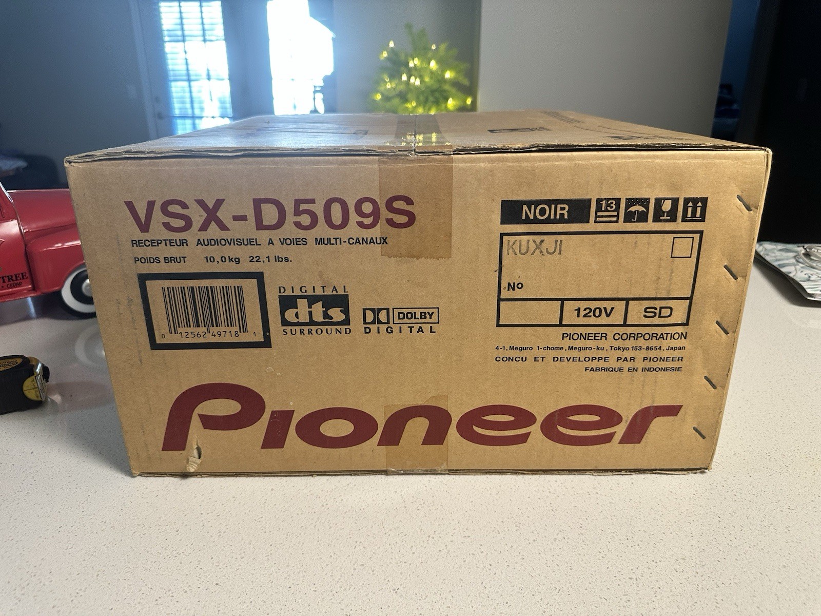 Pioneer VSX-D509S Multi-Channel Audio Video Receiver Digital