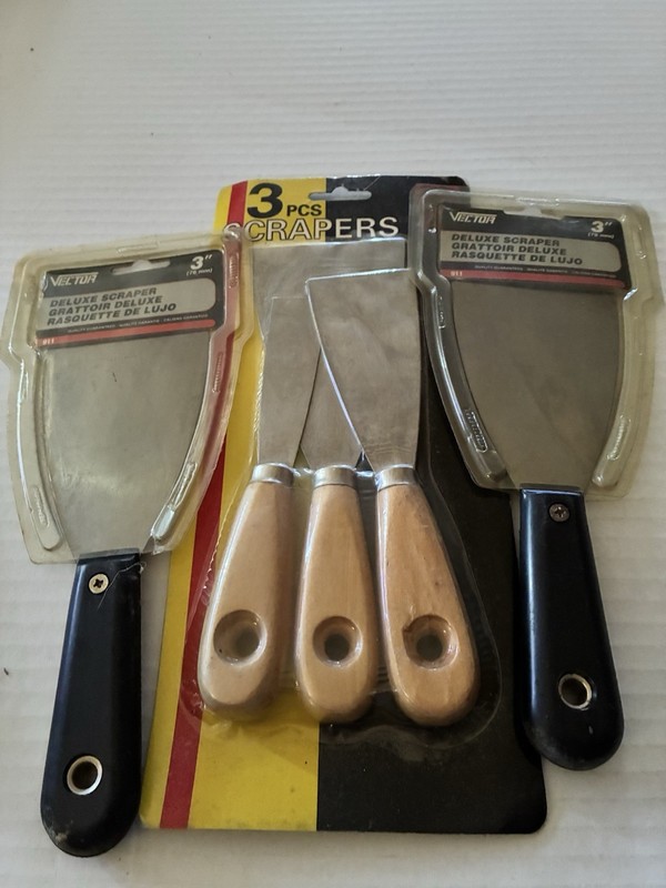 5 Piece Scraper Set