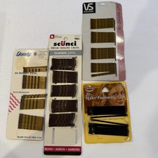 Vintage Bobby Pin Lot Goody VS Sassoon Scunci 1977-2003