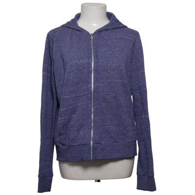H&M, Kapuzenpullover, Größe: L, Blau, Baumwolle/Polyester/Viskose, Sweat #dxt