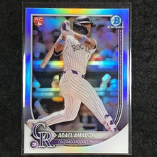 2025 Bowman Baseball ADAEL AMADOR Rookie Chrome Base Refractor #31