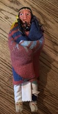 Rare Vintage Skookum Indian doll in wonderful condition Beautiful 