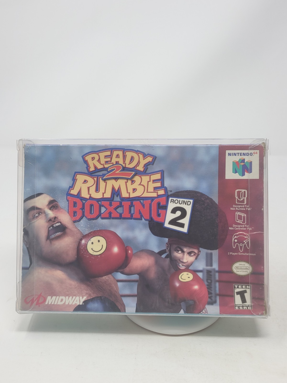 Ready 2 Rumble Boxing: Round 2 N64 Nintendo 64, 2000 - Game, Box And Inserts