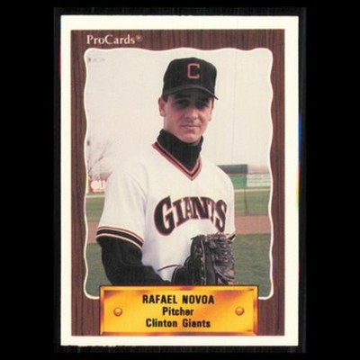 Rafael Novoa #2541 1990 ProCards Clinton Giants Baseball Card MLB NM