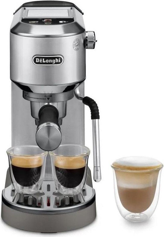 De Longhi Macchina Caffè Cialde e Caffè Macinato in Polvere Dedica Duo EC890.M