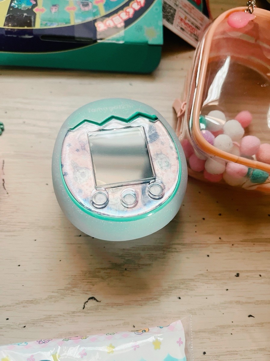 EUC Tamagotchi Paradise Jade Forest Pix Strawberry Bundle + P-com