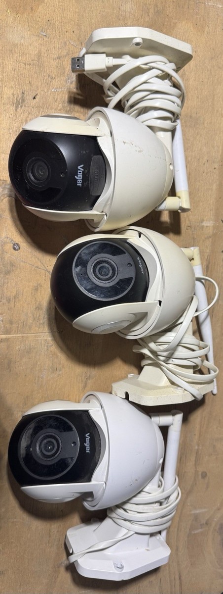 Voger 360 WiFi Home Security Camera System 1080p with IP66 and