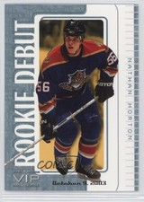 2003-04 ITG VIP Rookie Debut /102 Nathan Horton #19 7p4