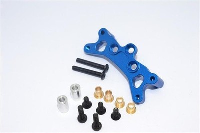 GPM Tamiya TT02B Aluminium Dämpfersteher vorn blau / GPMTT2B028B
