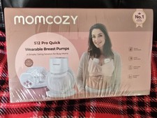 Momcozy S12 Pro Quick Wearable Breast Pump 24mm White 210ml Battery Operated