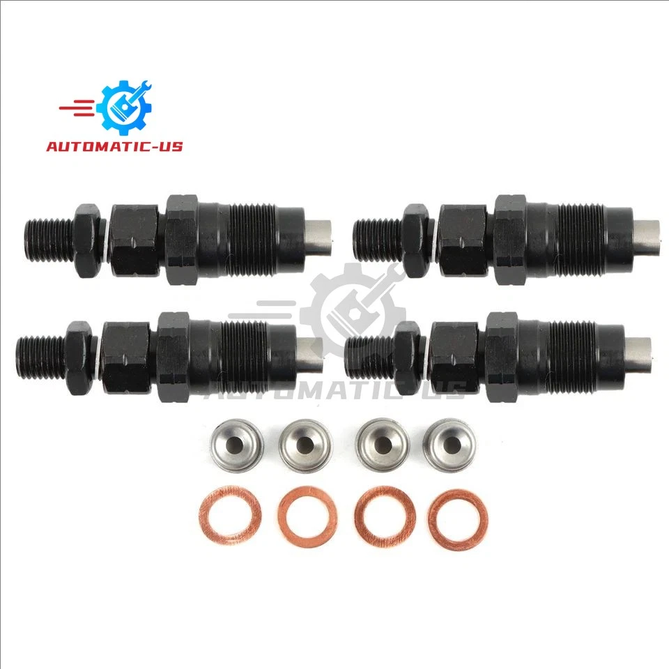 4PCS Diesel Fuel Injectors Fit For 23600-67040 Toyota Hilux Surf Prado 1KZ-TE AU - image 2 of 4