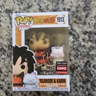 Funko Pop Animation Dragon Ball Z  Yajirobe & Karin #1513 Signed Chris Sabat