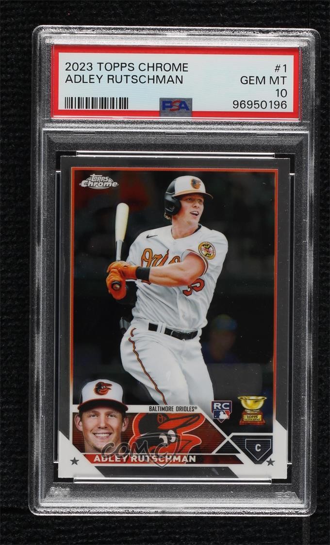 Topps Adley Rutschman front