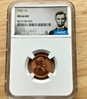 1953 Lincoln Wheat Cent MS66 RD NGC Special Label (S10)