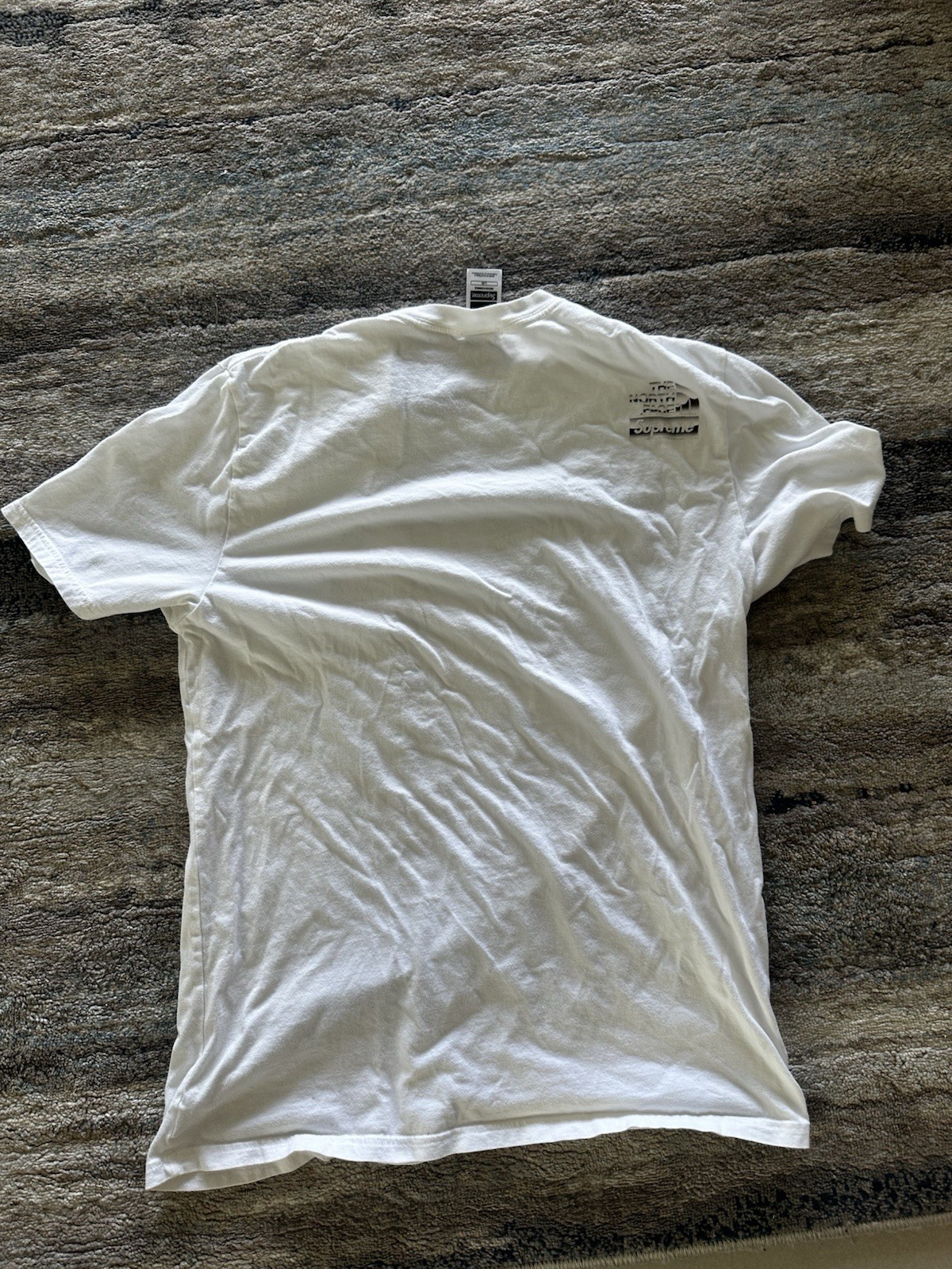 Supreme x The North Face SS18 Metallic Logo Tee Shirt Men’s L image 2