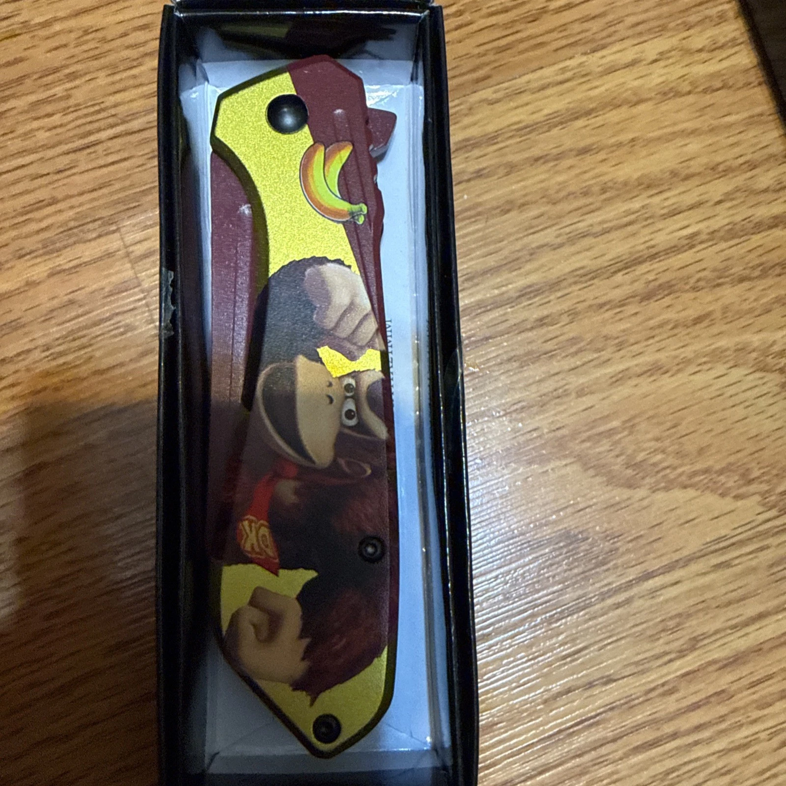 Donkey Kong Pocket Knife Spring Assisted New In Box 9”